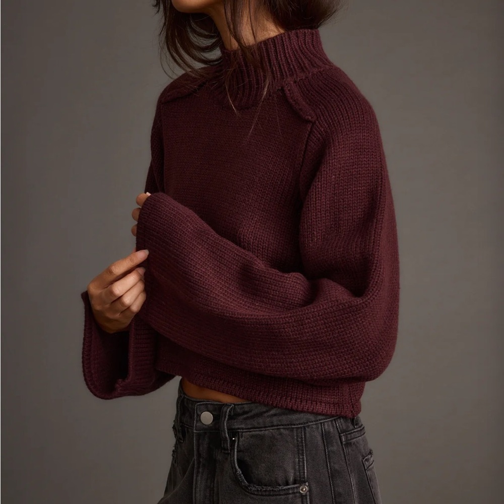 12th Tribe Arden Plum Women's Sweater